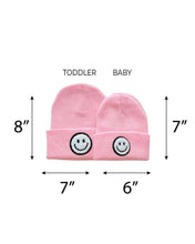 Load image into Gallery viewer, Smiley Baby & Kids' Beanie | Pink