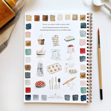 Load image into Gallery viewer, Baking Watercolour Book