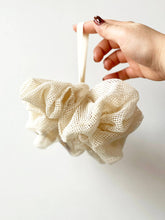Load image into Gallery viewer, Organic Cotton Shower Pouf