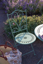Load image into Gallery viewer, Green Metal Bistro Set of 3
