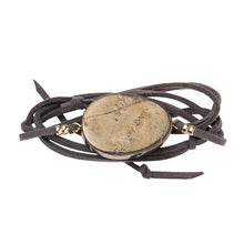 Load image into Gallery viewer, Suede Stone Wrap Bracelet