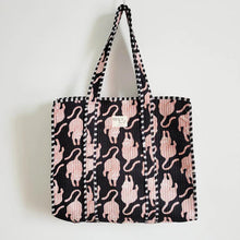 Load image into Gallery viewer, Quilted Weekend Tote