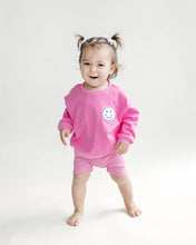 Load image into Gallery viewer, Baby & Kids Biker Shorts Set | Hot Pink