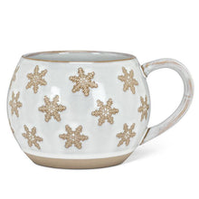 Load image into Gallery viewer, Snowflake Ball Mug & Oval Platter