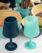 Load image into Gallery viewer, Mist + ink | swepp | silicone unbreakable wine glasses