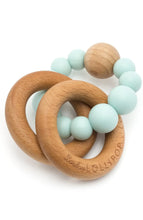 Load image into Gallery viewer, Bubble Wood and Sillicone Teether