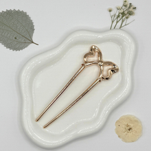 Load image into Gallery viewer, Decorative Bow Metal French Hair Pins