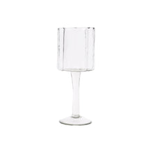 Load image into Gallery viewer, Daisy Wine Glass Clear L