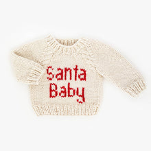 Load image into Gallery viewer, Santa Baby Crew Neck Sweater Baby & Toddler