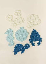 Load image into Gallery viewer, Set of 6 Silicone Mini Bath Suction Toys