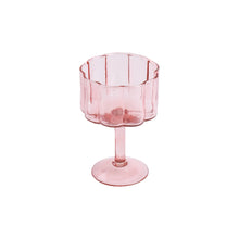 Load image into Gallery viewer, Daisy Wine Glass Pink S