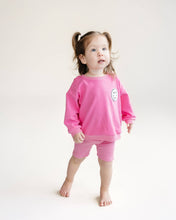 Load image into Gallery viewer, Baby & Kids Biker Shorts Set | Hot Pink