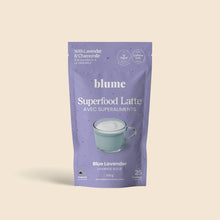 Load image into Gallery viewer, Superfood Latte Powder, Blue Lavender
