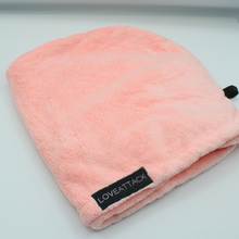 Load image into Gallery viewer, Quick Dry Microfiber Hair Turban Towel - Pink