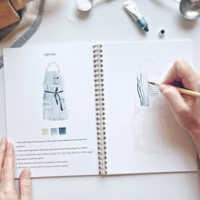 Load image into Gallery viewer, Baking Watercolour Book