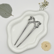 Load image into Gallery viewer, Decorative Bow Metal French Hair Pins