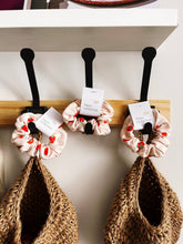 Load image into Gallery viewer, Organic Cotton Hair Scrunchie - Strawberry