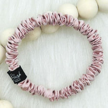 Load image into Gallery viewer, Blush Mini Silk Scrunchie