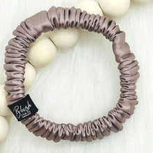 Load image into Gallery viewer, Blush Mini Silk Scrunchie