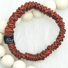 Load image into Gallery viewer, Blush Mini Silk Scrunchie