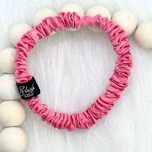 Load image into Gallery viewer, Blush Mini Silk Scrunchie