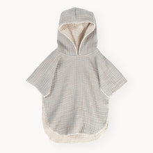 Load image into Gallery viewer, Crinkle kids poncho- moss