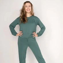 Load image into Gallery viewer, Mom & Me 2 Piece PJ's Pine