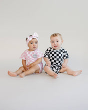 Load image into Gallery viewer, Checkered Shorts Set | Pink