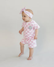 Load image into Gallery viewer, Checkered Shorts Set | Pink