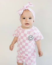 Load image into Gallery viewer, Checkered Shorts Set | Pink