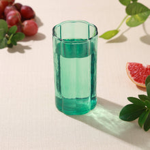 Load image into Gallery viewer, Daisy Drinking Glass Blue