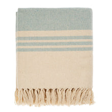 Load image into Gallery viewer, Beach Stripe Brushed Throw Collection