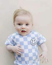 Load image into Gallery viewer, Checkered Shorts Set | Blue