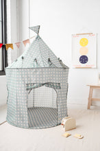 Load image into Gallery viewer, Recycled Fabric Play Tent Castle - Prints
