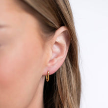 Load image into Gallery viewer, Dainty Oval Earrings