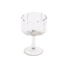 Load image into Gallery viewer, Daisy Wine Glass Clear S