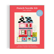 Load image into Gallery viewer, Cozy Cottage Punch Needle Kit