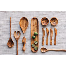 Load image into Gallery viewer, Olive Wood Spreaders S/4