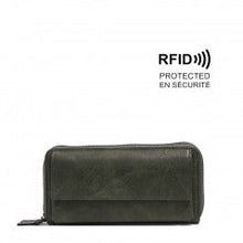 Load image into Gallery viewer, Florrie Double Zip Wallet