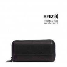 Load image into Gallery viewer, Florrie Double Zip Wallet