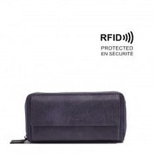 Load image into Gallery viewer, Florrie Double Zip Wallet