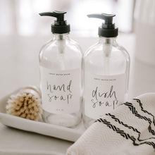 Load image into Gallery viewer, Glass Hand Soap Dispenser