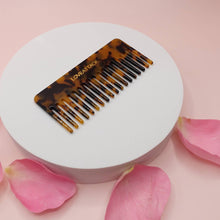 Load image into Gallery viewer, Wide Tooth Detangling Cellulose Acetate Hair Combs