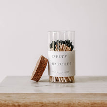 Load image into Gallery viewer, Medium Hearth Matches - Black - 100 Count, 4"