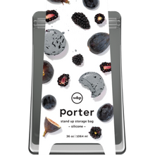 Load image into Gallery viewer, W&P Porter Stand Up Charcoal Silicone Storage Bags