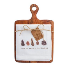 Load image into Gallery viewer, Cutting Board & Tea Towel Collection