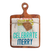 Load image into Gallery viewer, Cutting Board & Tea Towel Collection