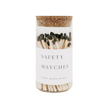 Load image into Gallery viewer, Medium Hearth Matches - Black - 100 Count, 4"