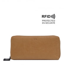 Load image into Gallery viewer, Bria Double Zip-Around Wallet