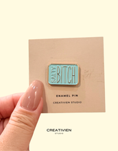 Load image into Gallery viewer, Salty Bitch Enamel Pin
